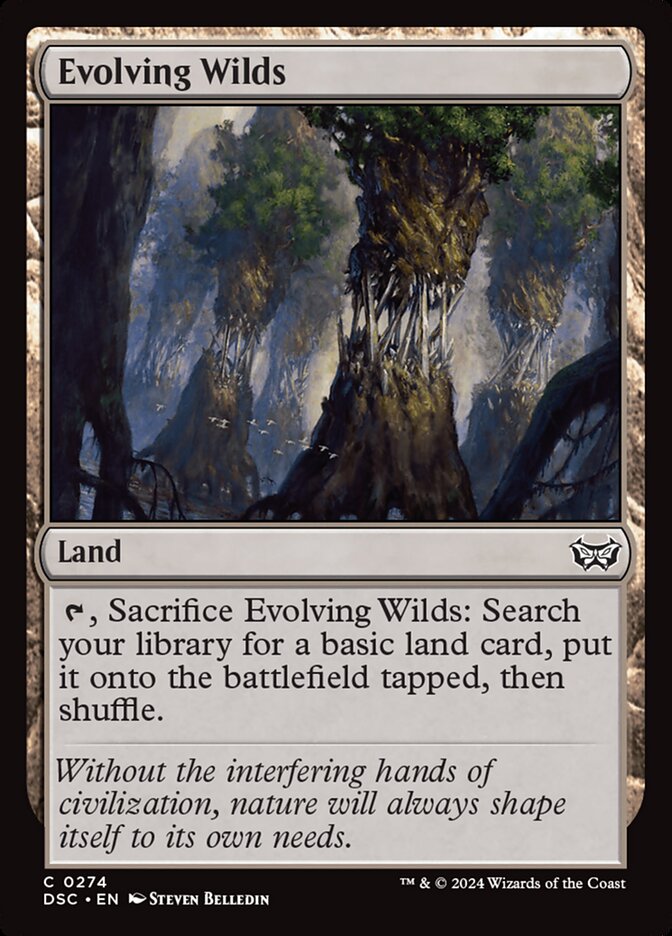Evolving Wilds - carta Magic The Gathering