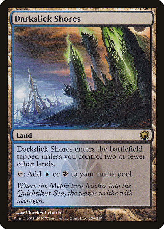 Darkslick Shores - carta Magic The Gathering