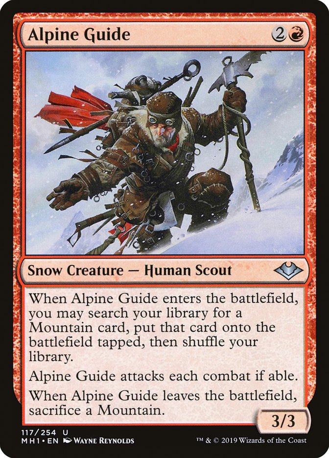 Alpine Guide - carta Magic The Gathering