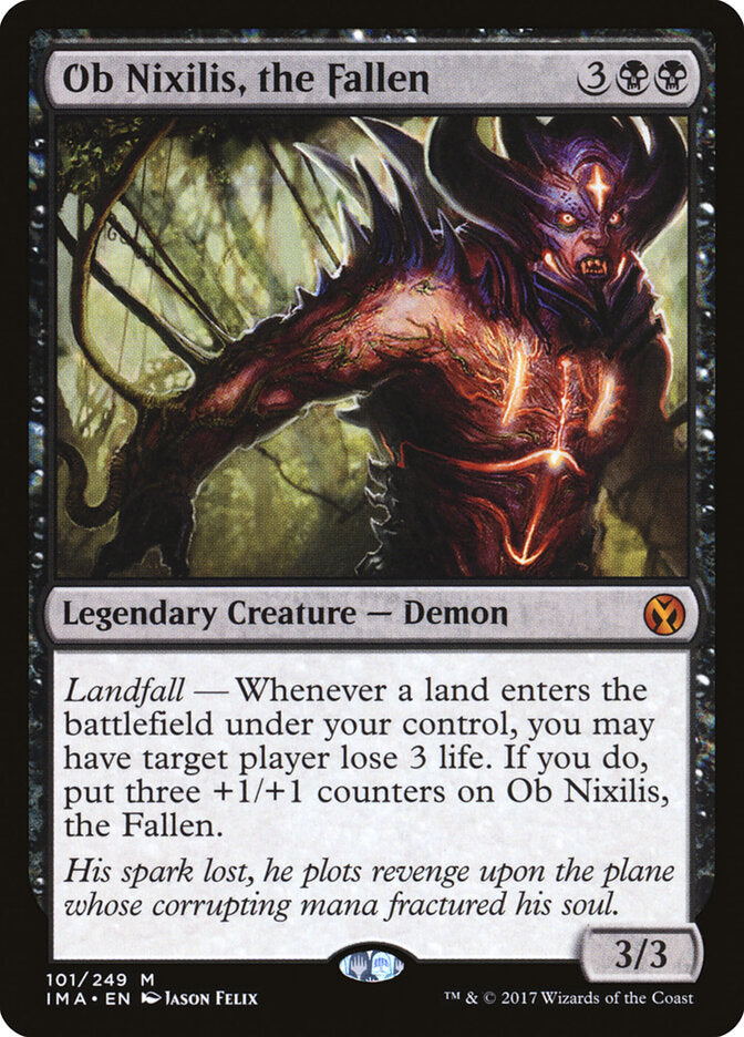 Ob Nixilis, the Fallen - carta Magic The Gathering