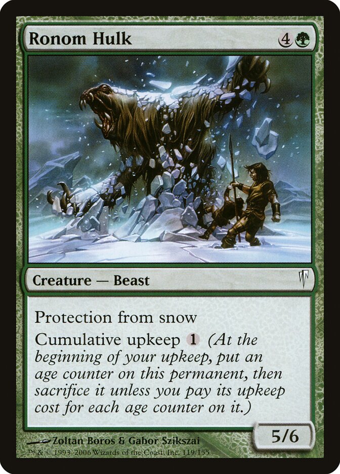 Ronom Hulk - carta Magic The Gathering