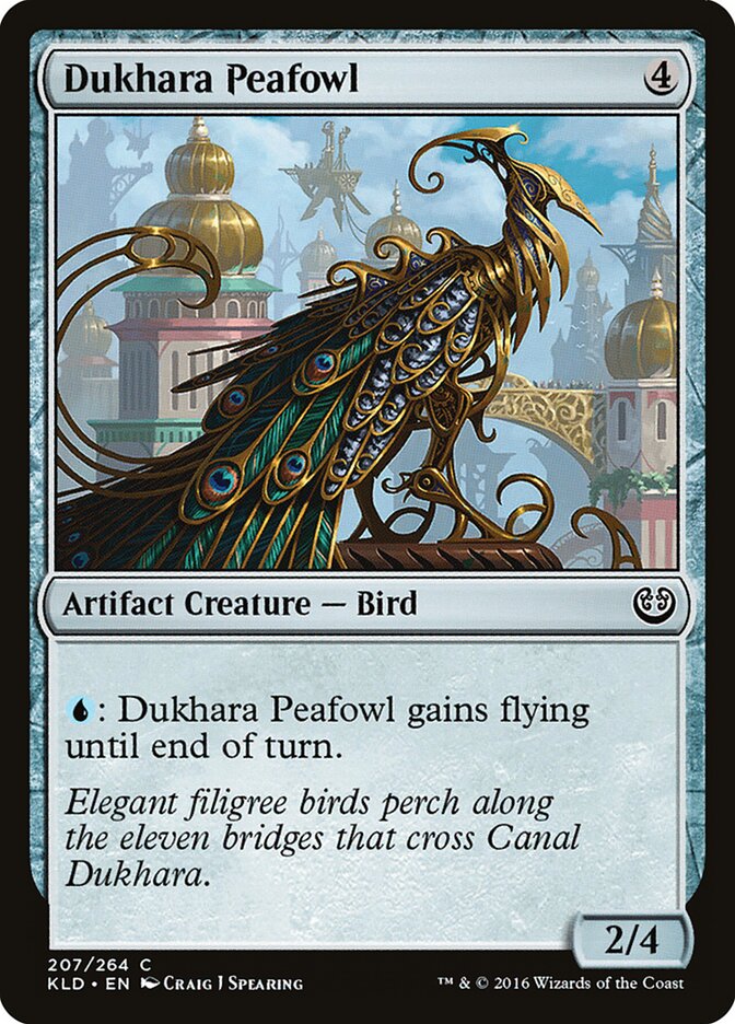Dukhara Peafowl - carta Magic The Gathering