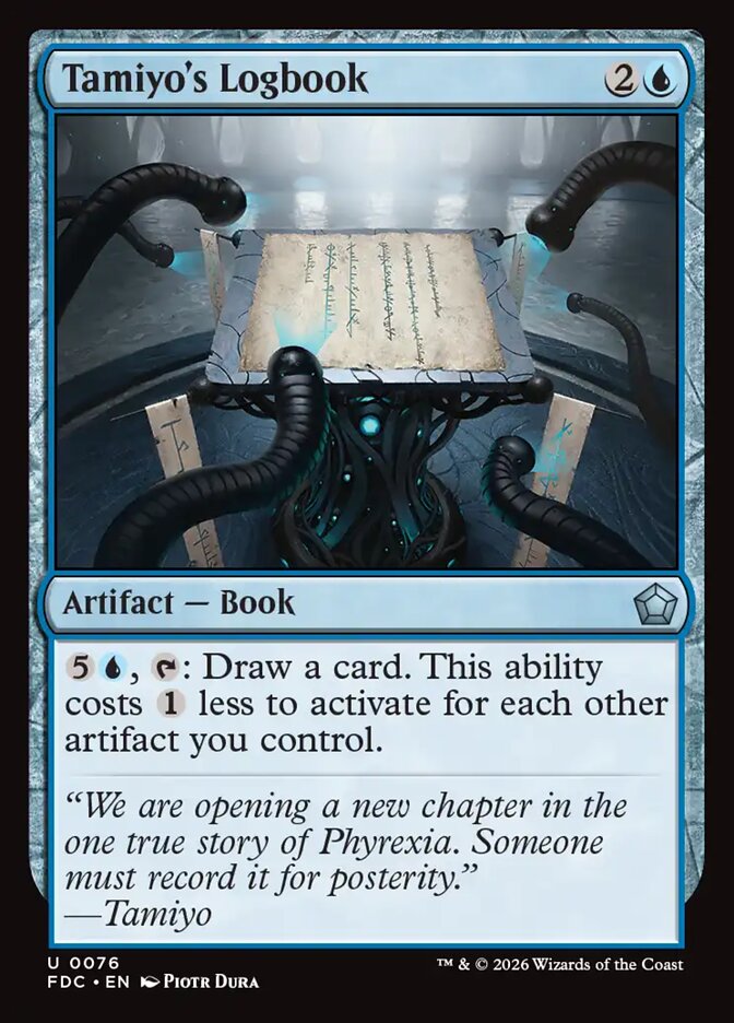 Tamiyo's Logbook - carta Magic The Gathering