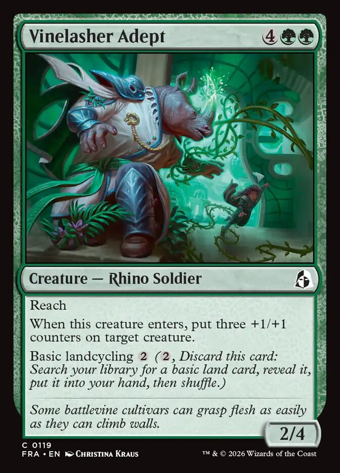 Vinelasher Adept - carta Magic The Gathering