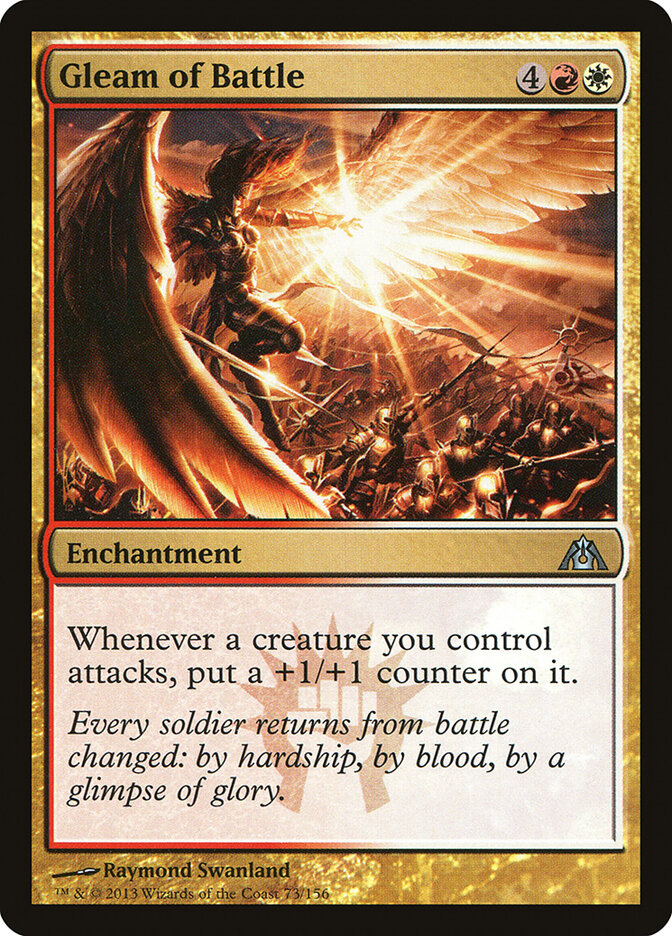 Gleam of Battle - carta Magic The Gathering