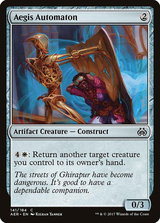 Aegis Automaton - carta Magic The Gathering