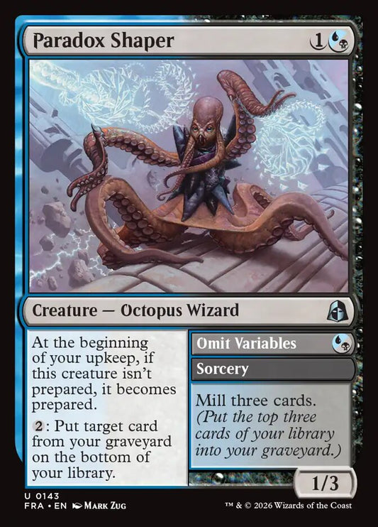 Paradox Shaper // Omit Variables - carta Magic The Gathering