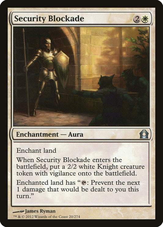 Security Blockade - carta Magic The Gathering