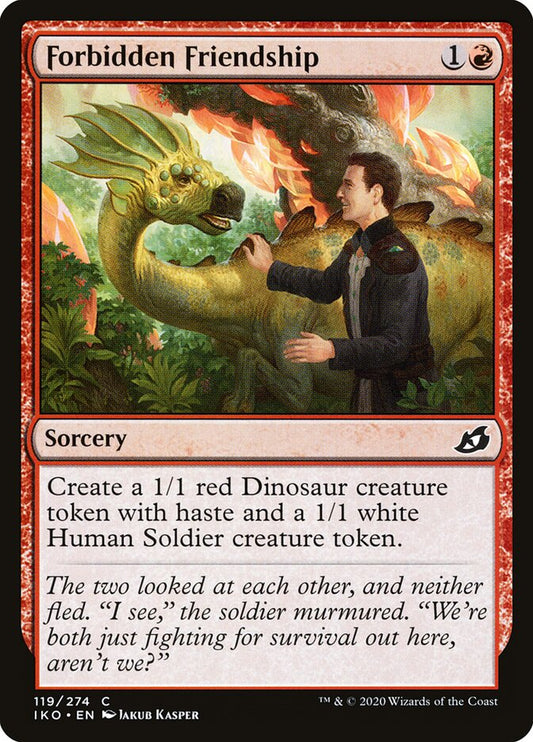 Forbidden Friendship - carta Magic The Gathering