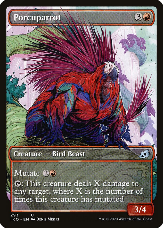 Porcuparrot - carta Magic The Gathering