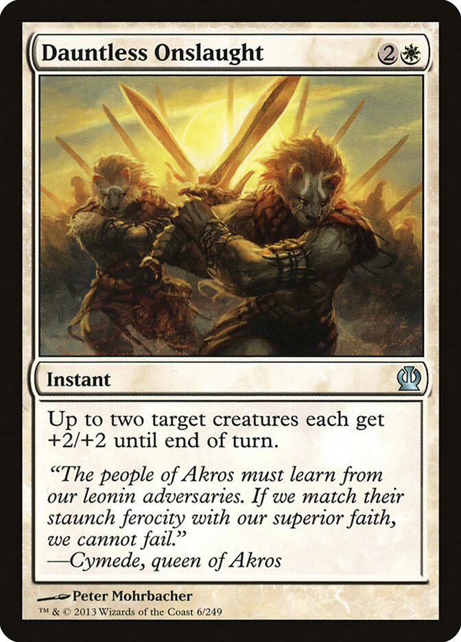 Dauntless Onslaught - carta Magic The Gathering