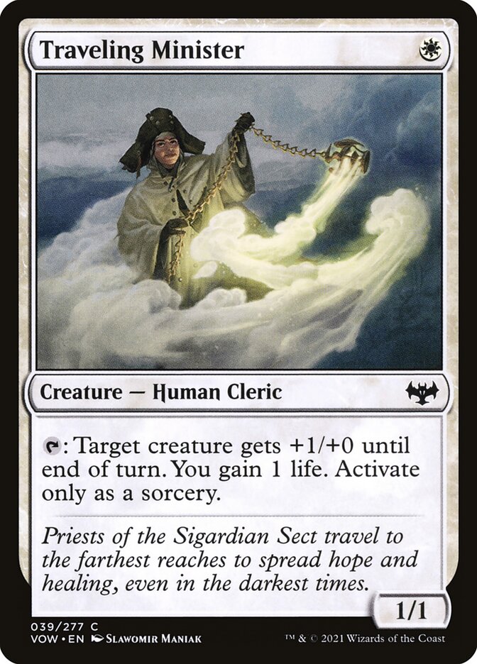 Traveling Minister - VOW-039-NF-STD