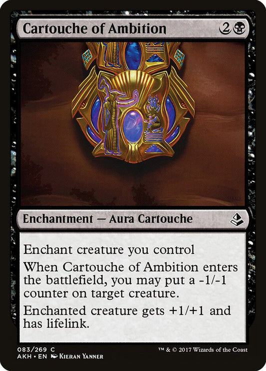 Cartouche of Ambition - carta Magic The Gathering