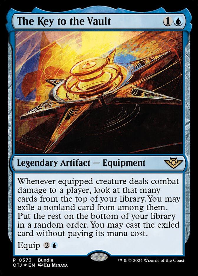 The Key to the Vault - carta Magic The Gathering