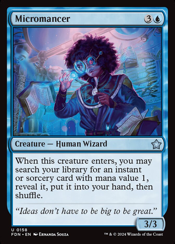 Micromancer - carta Magic The Gathering