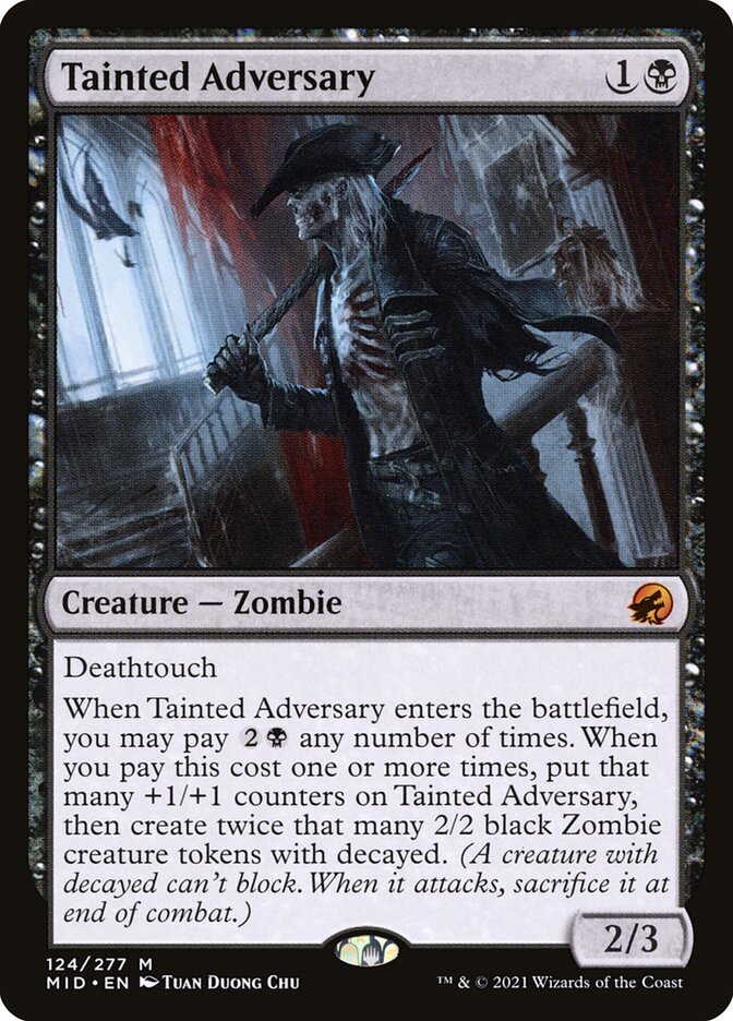 Tainted Adversary - carta Magic The Gathering