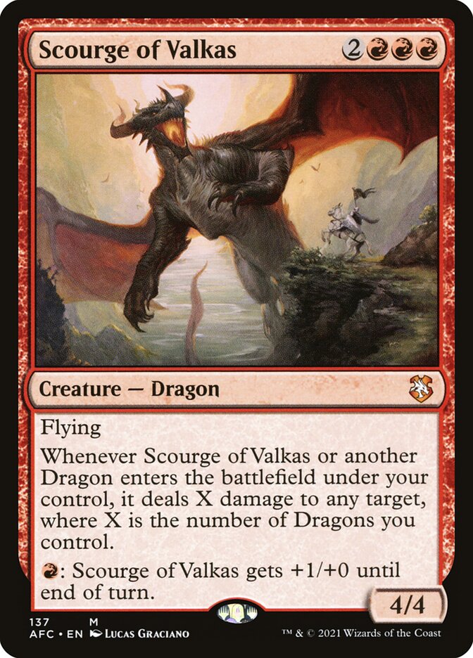 Scourge of Valkas - carta Magic The Gathering