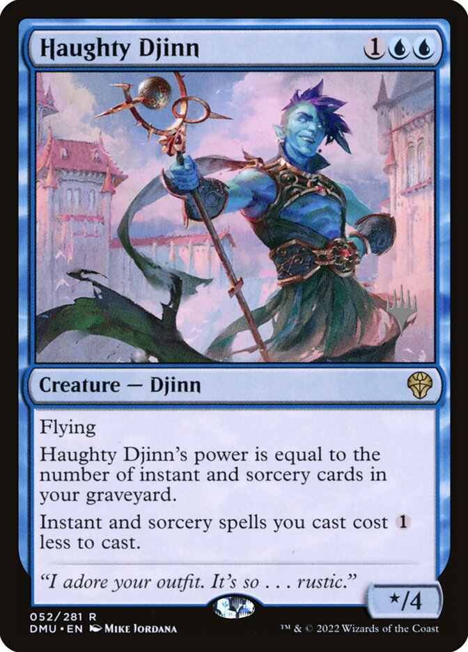 Haughty Djinn - carta Magic The Gathering
