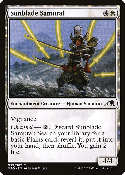 Sunblade Samurai - carta Magic The Gathering