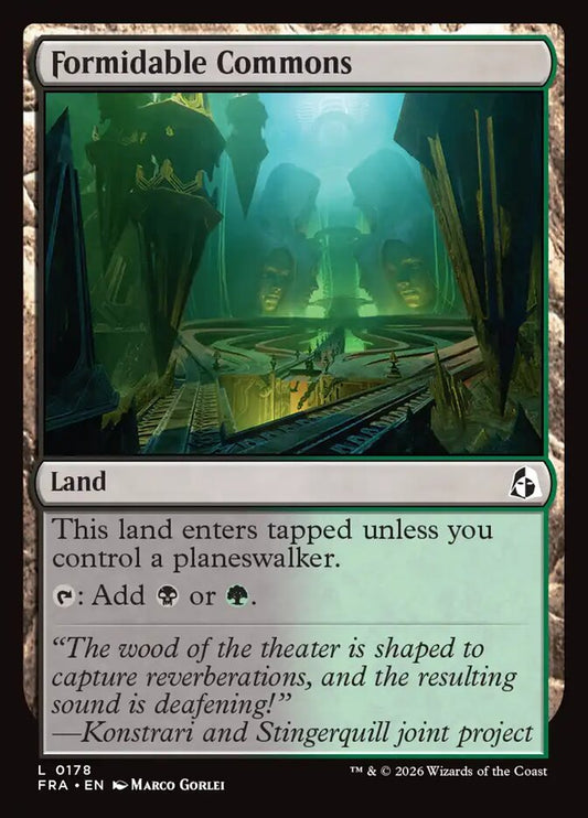 Formidable Commons - carta Magic The Gathering
