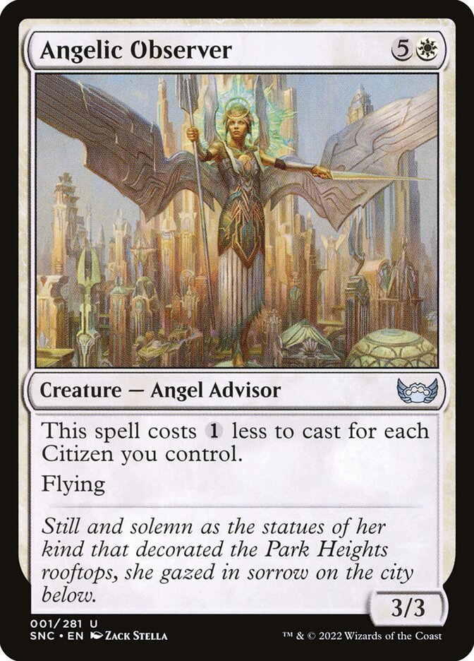Angelic Observer - SNC-001-NF-STD
