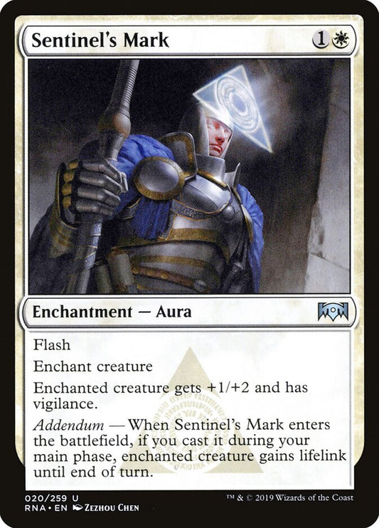 Sentinel's Mark - carta Magic The Gathering
