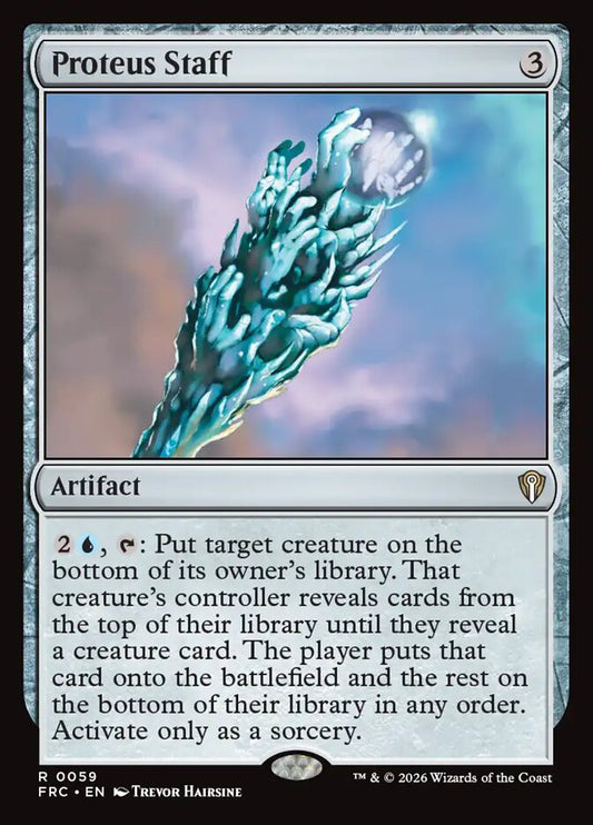 Proteus Staff - carta Magic The Gathering