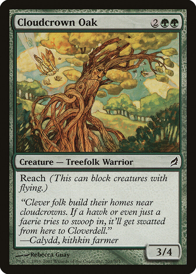 Cloudcrown Oak - carta Magic The Gathering