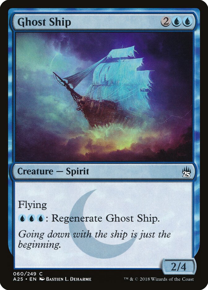 Ghost Ship - carta Magic The Gathering
