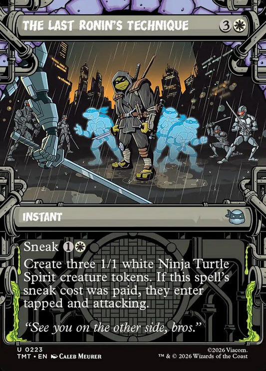 The Last Ronin's Technique - TMT-223-NF-INV-SC-UNI