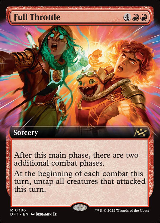 Full Throttle - carta Magic The Gathering