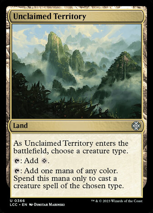 Unclaimed Territory - LCC-366-NF-STD