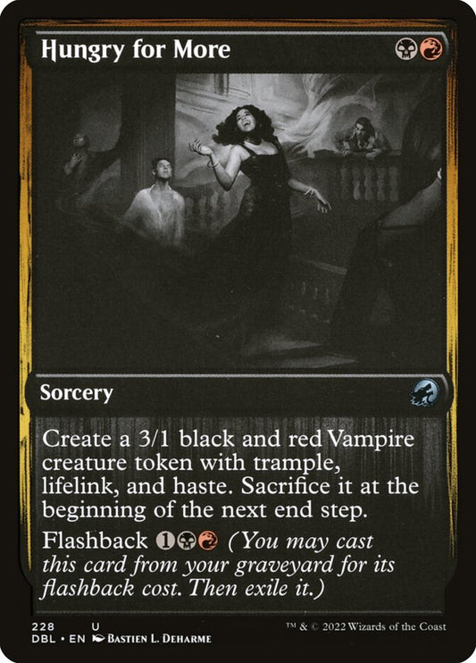 Hungry for More - carta Magic The Gathering
