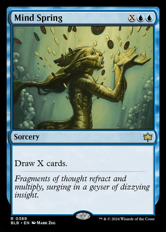 Mind Spring - carta Magic The Gathering