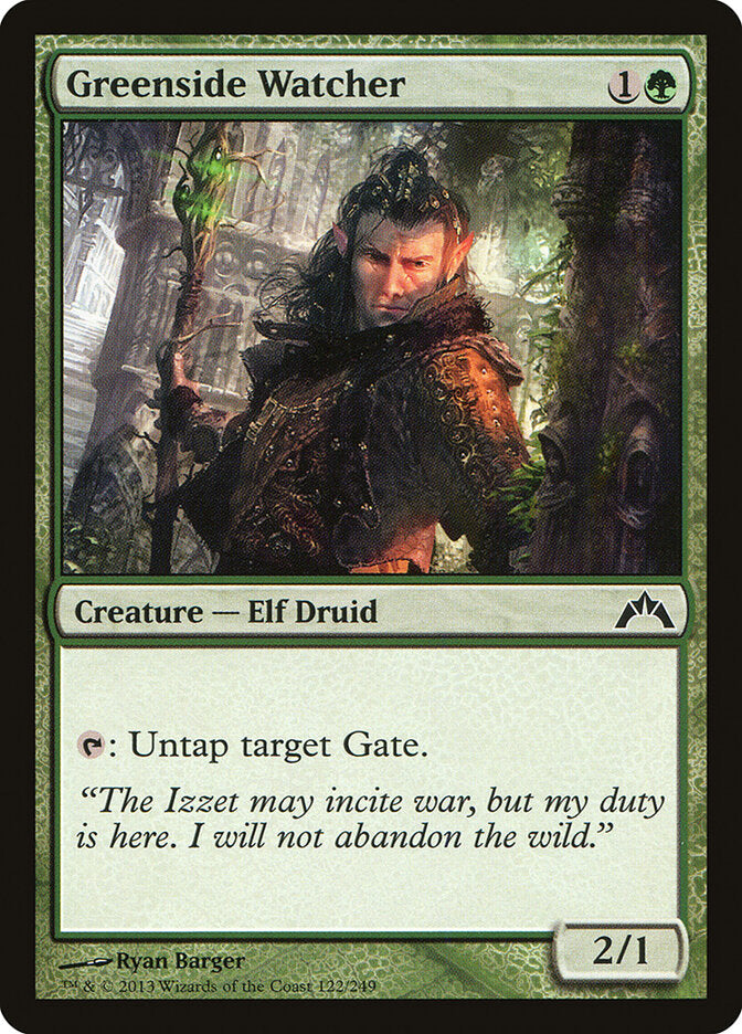 Greenside Watcher - carta Magic The Gathering