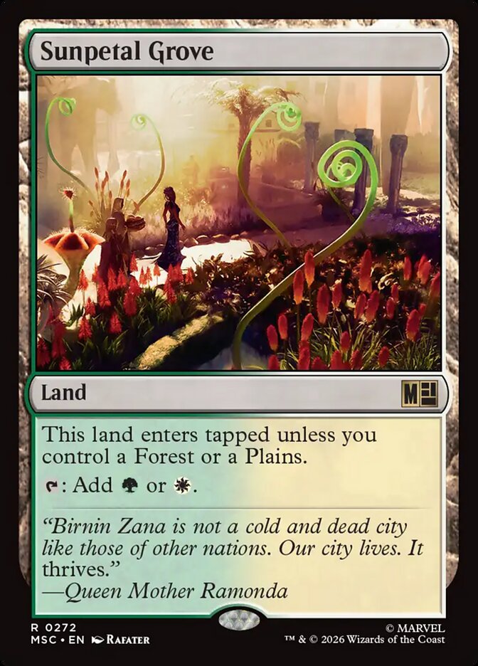 Sunpetal Grove - carta Magic The Gathering