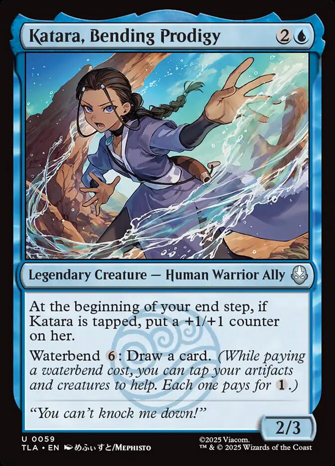 Katara, Bending Prodigy - carta Magic The Gathering