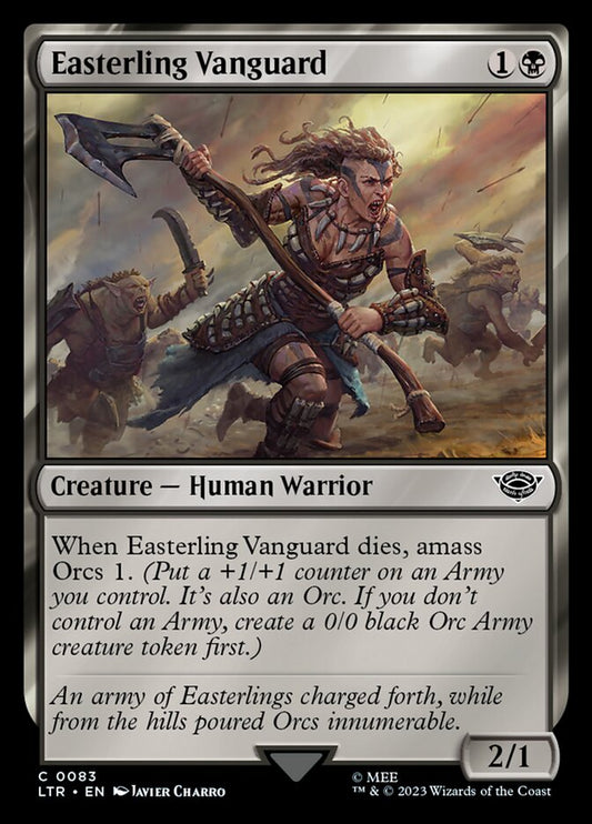 Easterling Vanguard - carta Magic The Gathering
