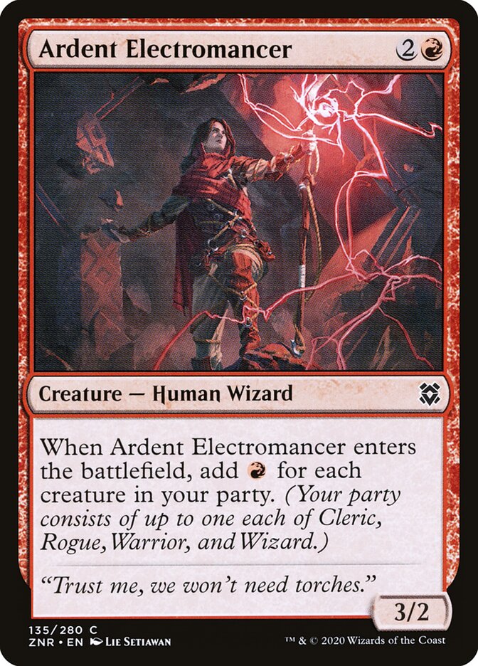 Ardent Electromancer - carta Magic The Gathering