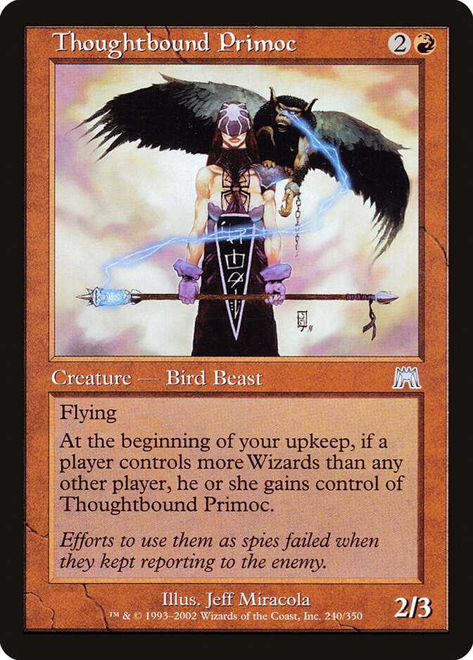 Thoughtbound Primoc - carta Magic The Gathering