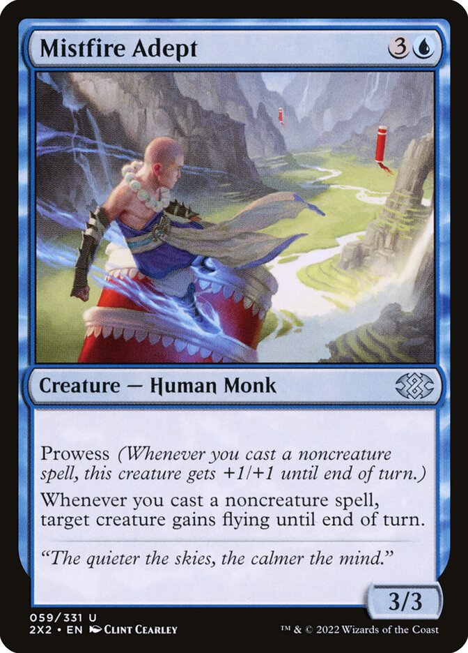Mistfire Adept - carta Magic The Gathering