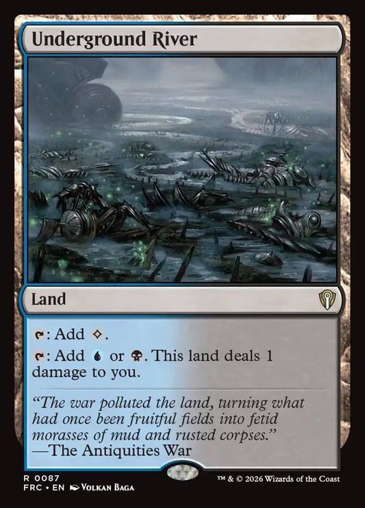 Underground River - carta Magic The Gathering