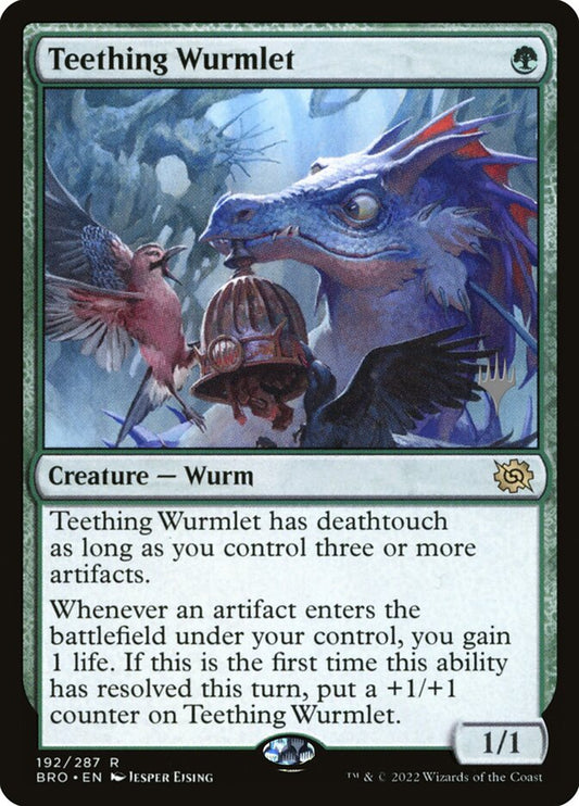 Teething Wurmlet - carta Magic The Gathering