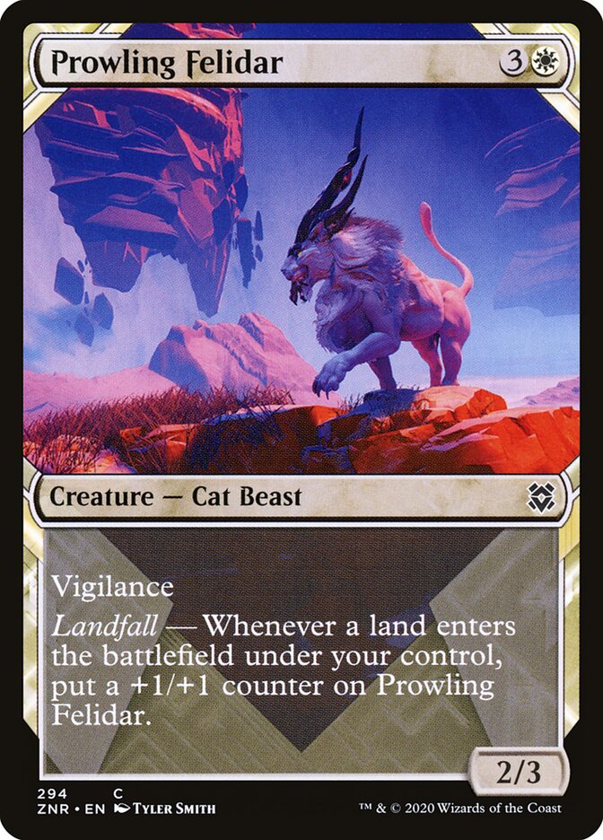 Prowling Felidar - carta Magic The Gathering