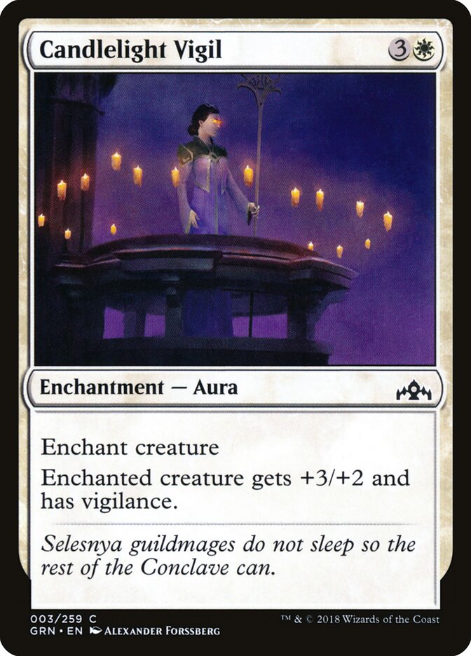 Candlelight Vigil - carta Magic The Gathering
