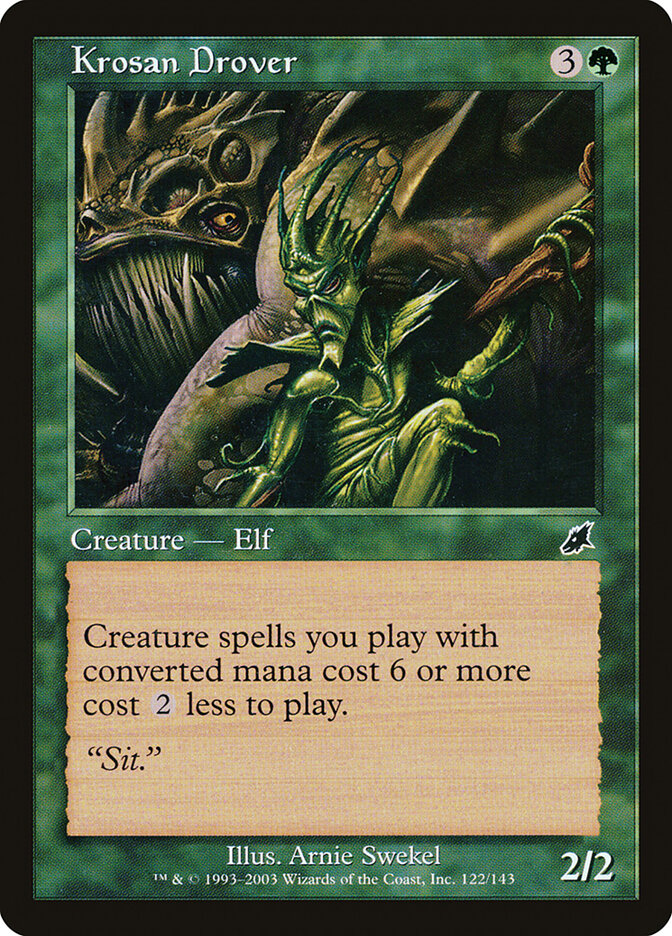 Krosan Drover - carta Magic The Gathering