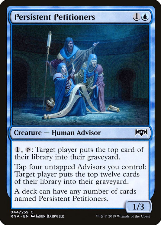 Persistent Petitioners - carta Magic The Gathering