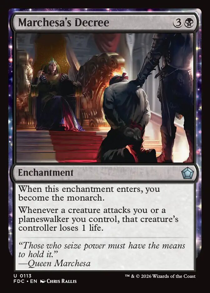 Marchesa's Decree - carta Magic The Gathering