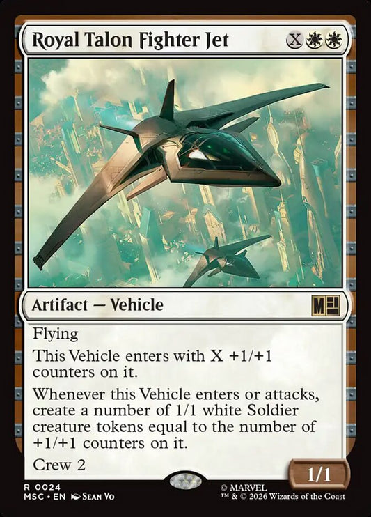 Royal Talon Fighter Jet - carta Magic The Gathering
