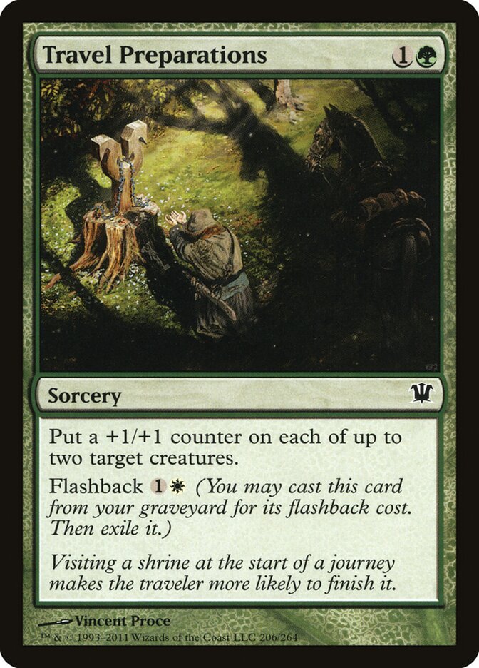 Travel Preparations - carta Magic The Gathering